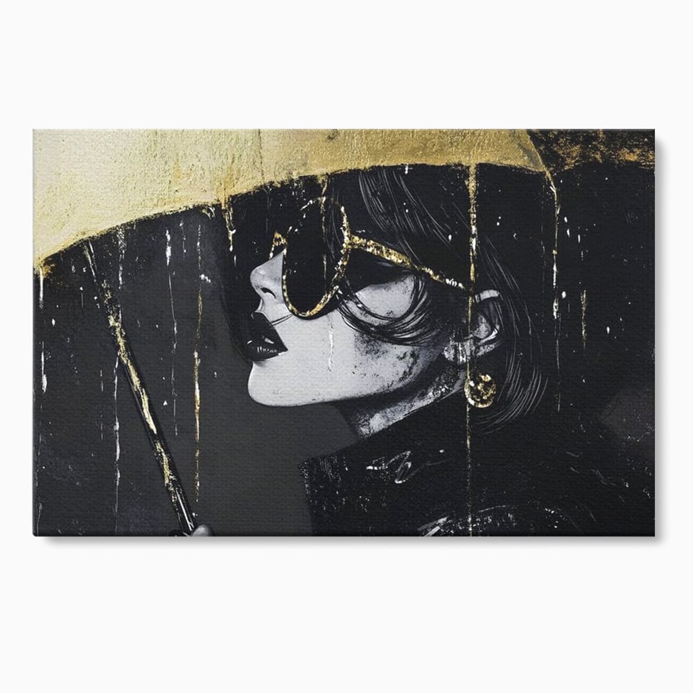 Tablou canvas cu tablou canvas cu portret de femeie, fara rama, pe sasiu de lemn