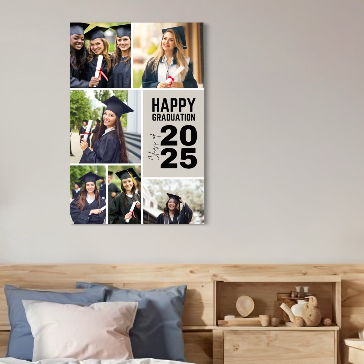 Tablou canvas decorativ cu tablou canvas cu poze de absolvire