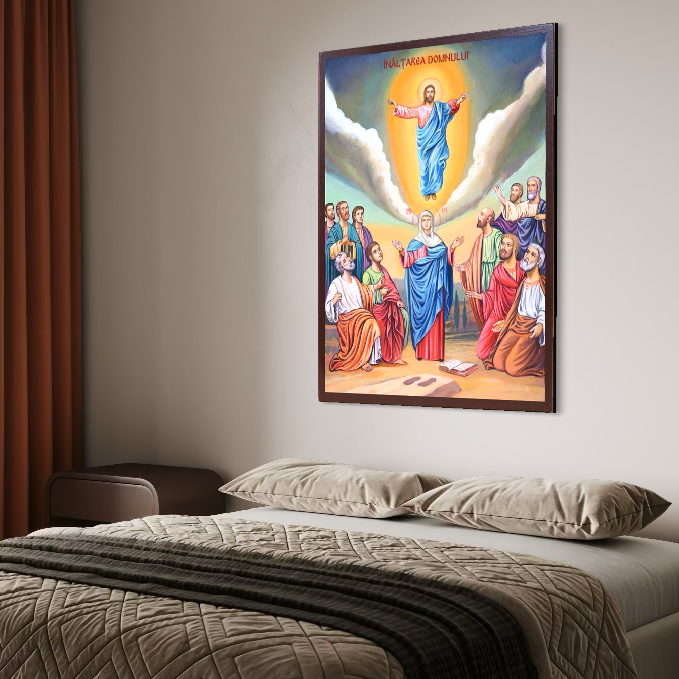 Tablou canvas cu icoana cu inaltarea domnului