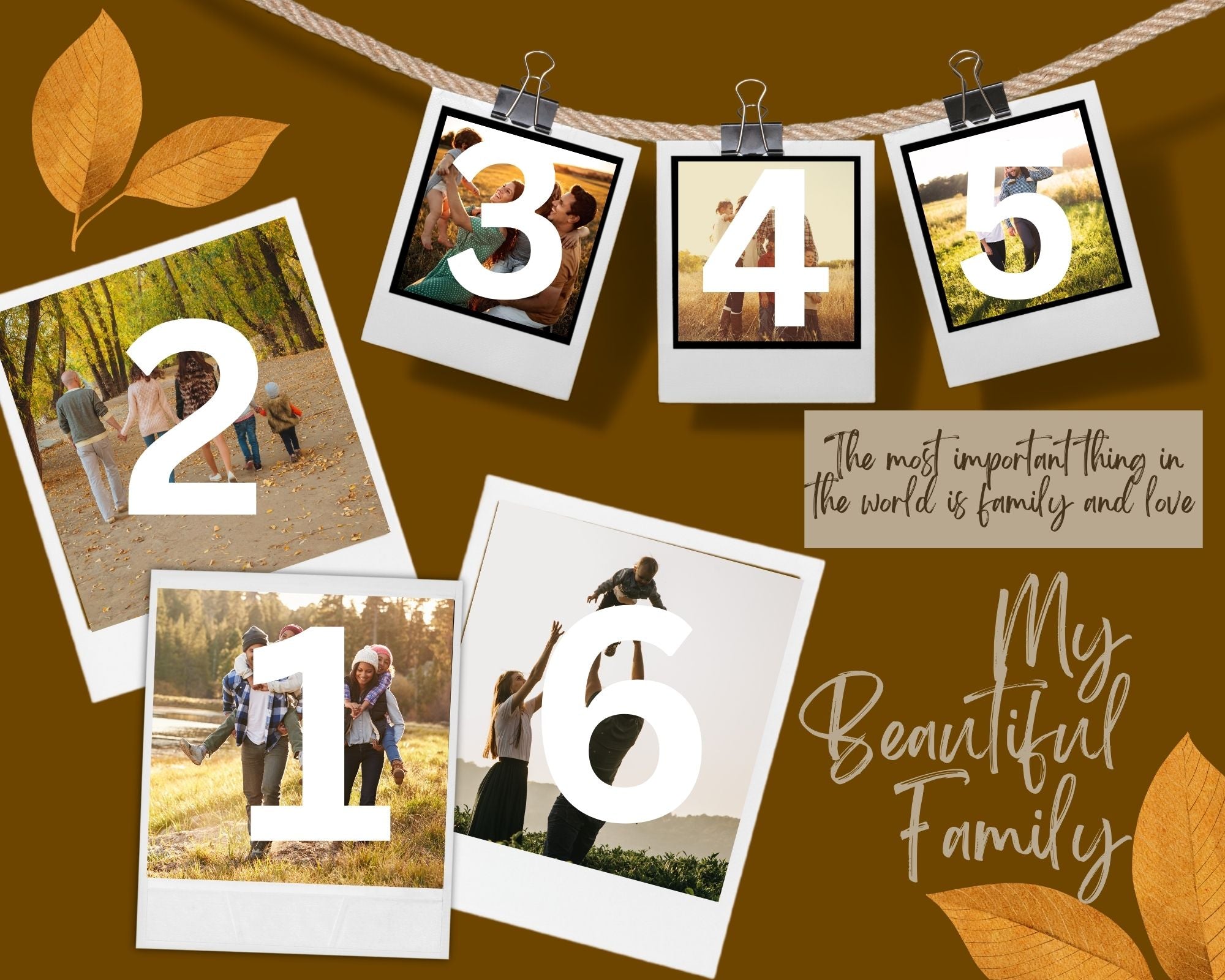 Tablou personalizat cu fotografii de familie, tablou canvas pentru perete