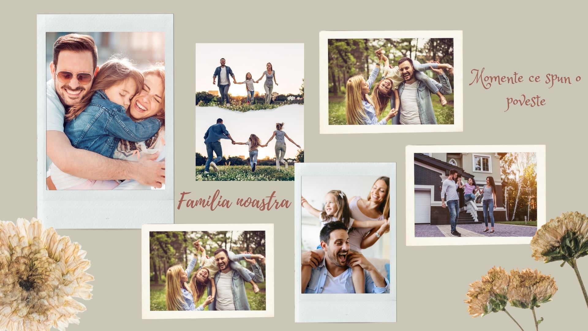 Tablou canvas cu poze de familie, tablou canvas pentru perete