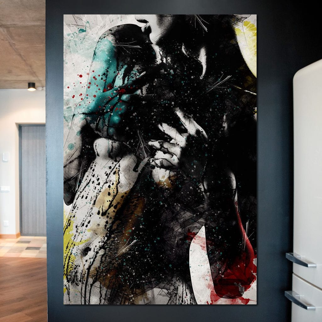 Tablou Canvas Premium LuxCanva® E1054, Fragment de Pasiune, Dorinta, Femeie, Pasiune, Haos, Trup, Living Room, Culori vibrante