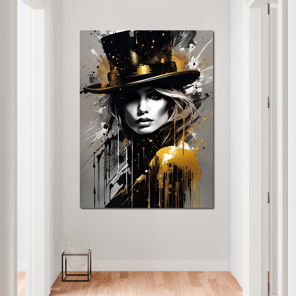 Tablou Canvas Premium LuxCanva® G1021, Palaria Destinului , Alchimie, Joben, Hipnotizare, Noapte, Destin, Arta, Cabaret, Living, Dormitor, Culori vibrante