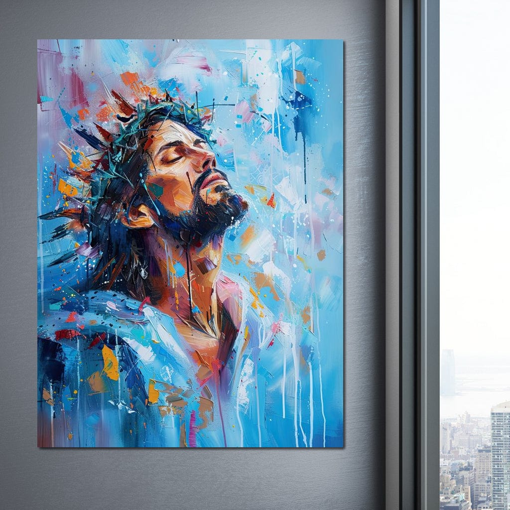 Tablou Canvas Premium LuxCanva® H1043, Coroana Sperantei, Iisus, Credinta, Speranta, Mantuire, Har, Emotie, Coroana de Spini, Arta Religioasa, Living, Dormitor