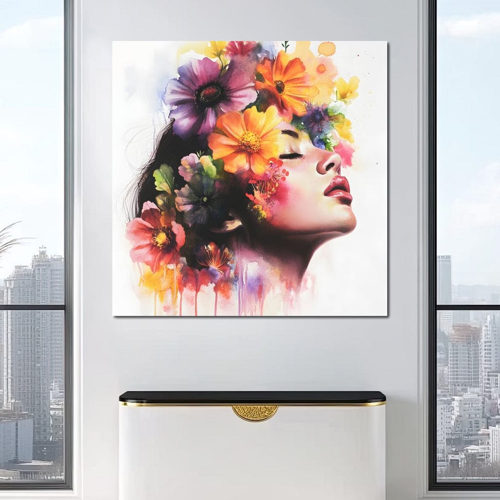 Tablou Canvas Premium, LuxCanva® G1137, Vis in Petale, Feminism, Gradina, Flori, Eleganta, Natura, Regina, Prospetime, Libertate, Arta, Cromatica, Delicatete, Birou, Living