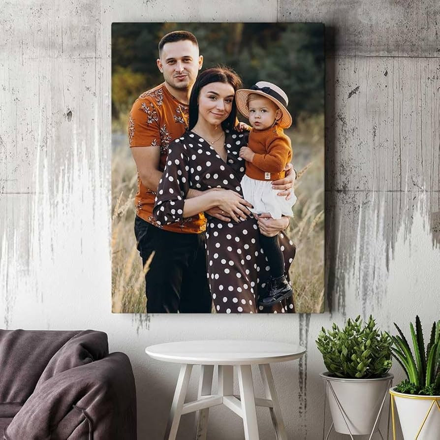 Tablou Canvas Personalizat cu Poza Ta - Vertical Portret