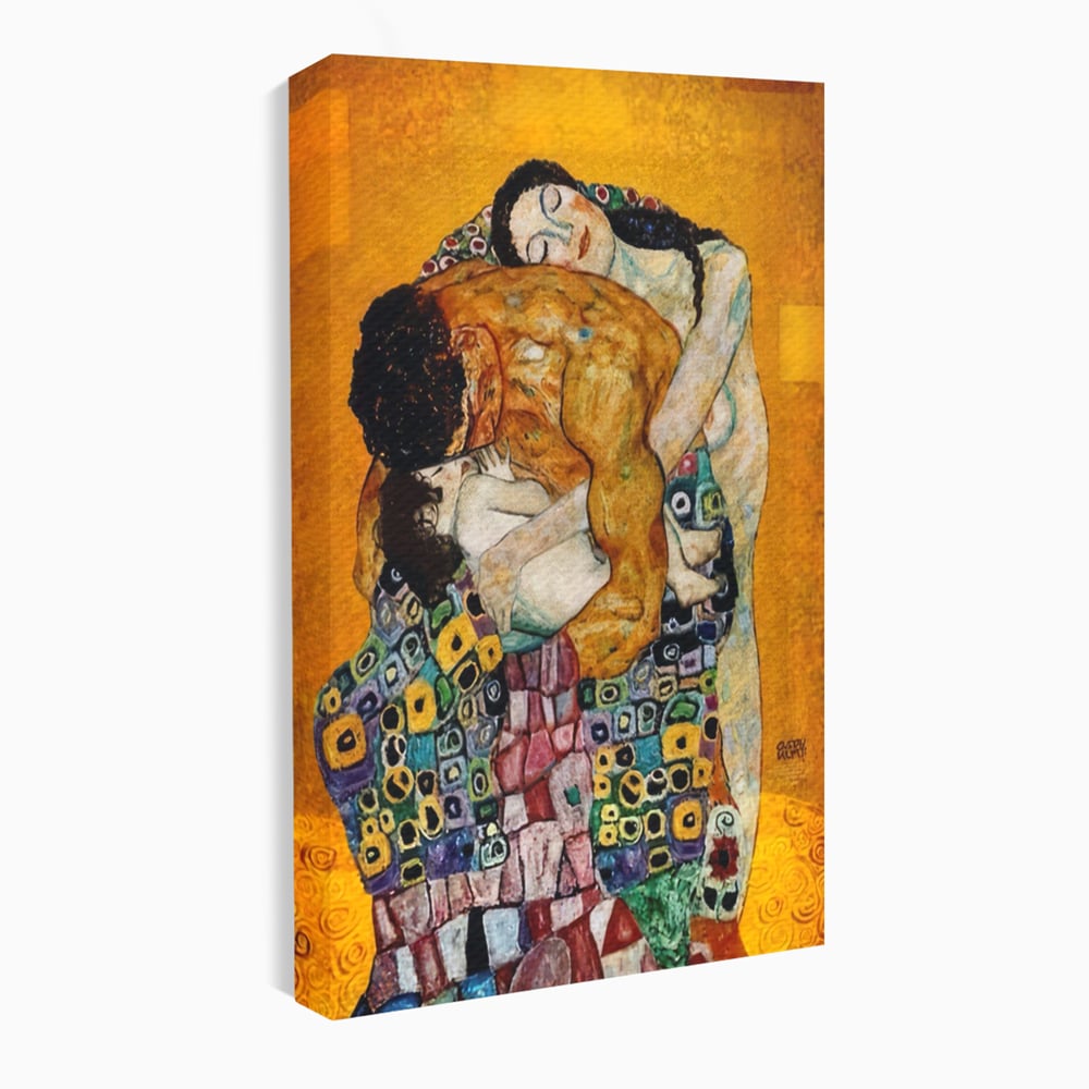 Tablou canvas cu reproducere pictura the family, fara rama, pe sasiu de lemn