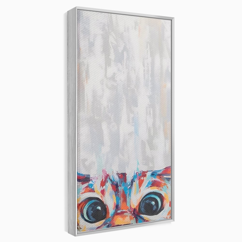 Tablou Canvas A1529, Cat Eyes , Room, Pisica, Privire, Animal, Felina, Dressing, Club Sportiv, Culori Vibrante