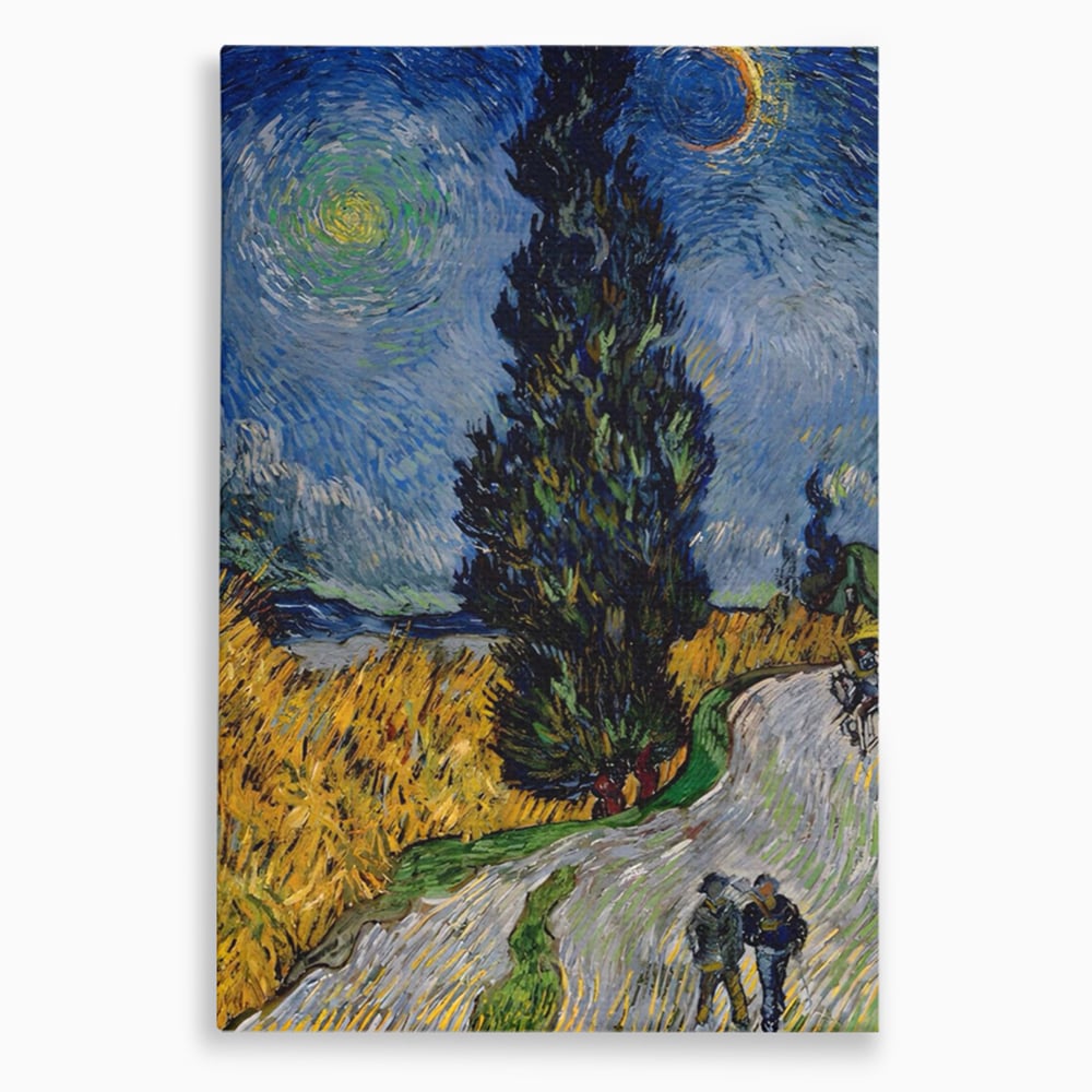 Tablou canvas cu reproducere pictura van gogh, fara rama, pe sasiu de lemn