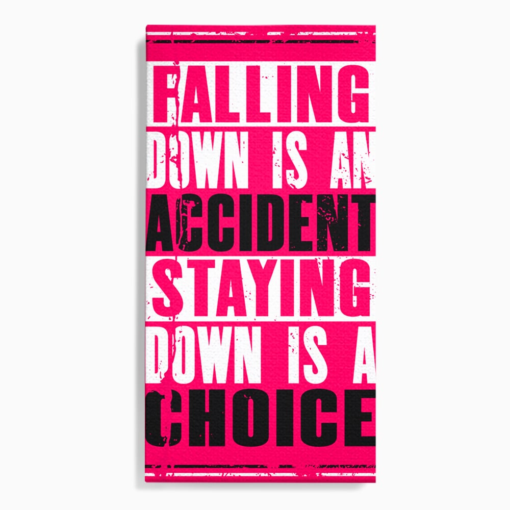 Tablou canvas cu tablou canvas cu citat motivational vertical, fara rama, pe sasiu de lemn