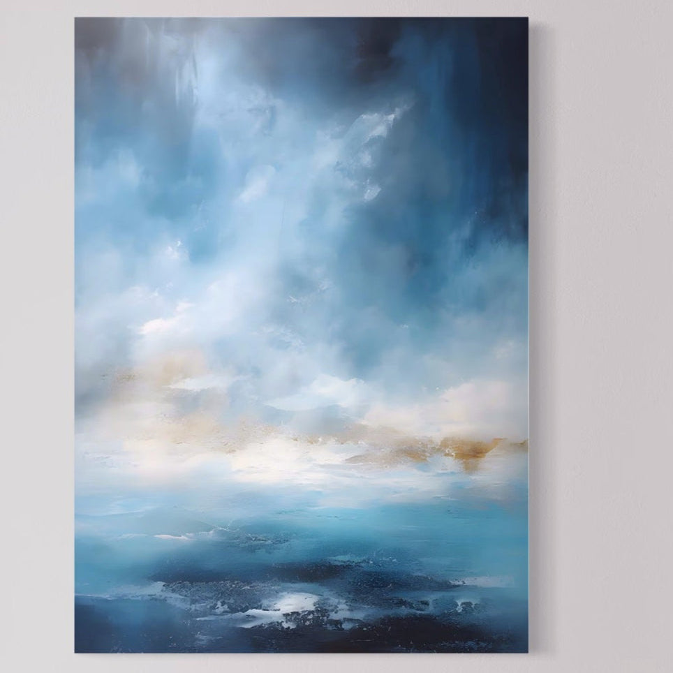 Tablou Canvas Premium LuxCanva® C1196, Oras Vazut Din Avion , Relaxare, Living Room, Culori Vibrante