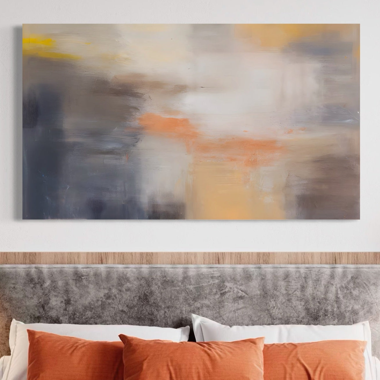 Tablou Canvas Premium LuxCanva® C1199, Abstract Colors , Relaxare, Living Room, Culori Vibrante