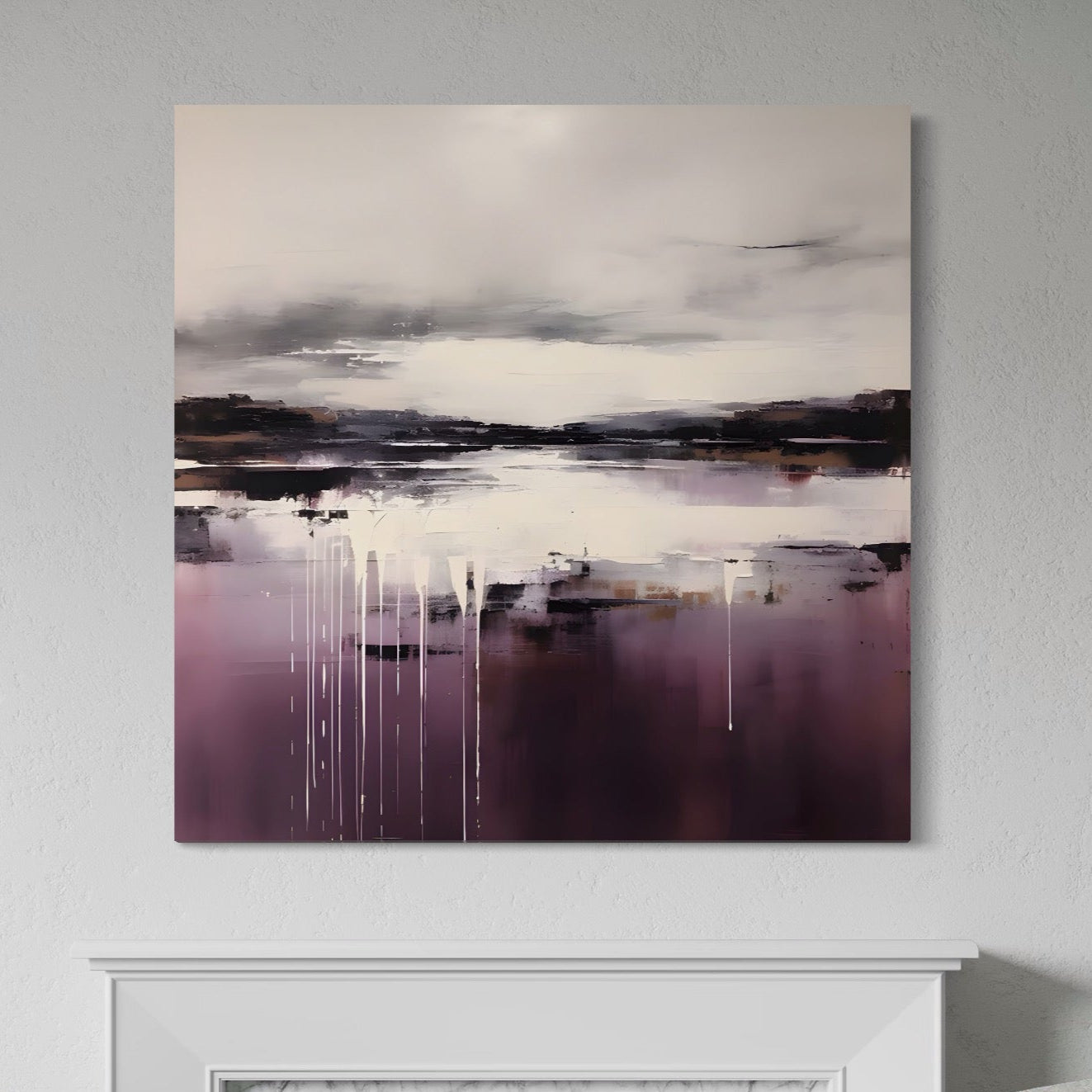 Tablou Canvas Premium LuxCanva® C1204, Cer Innorat , Culori, Decorativ, Living Room, Culori Vibrante