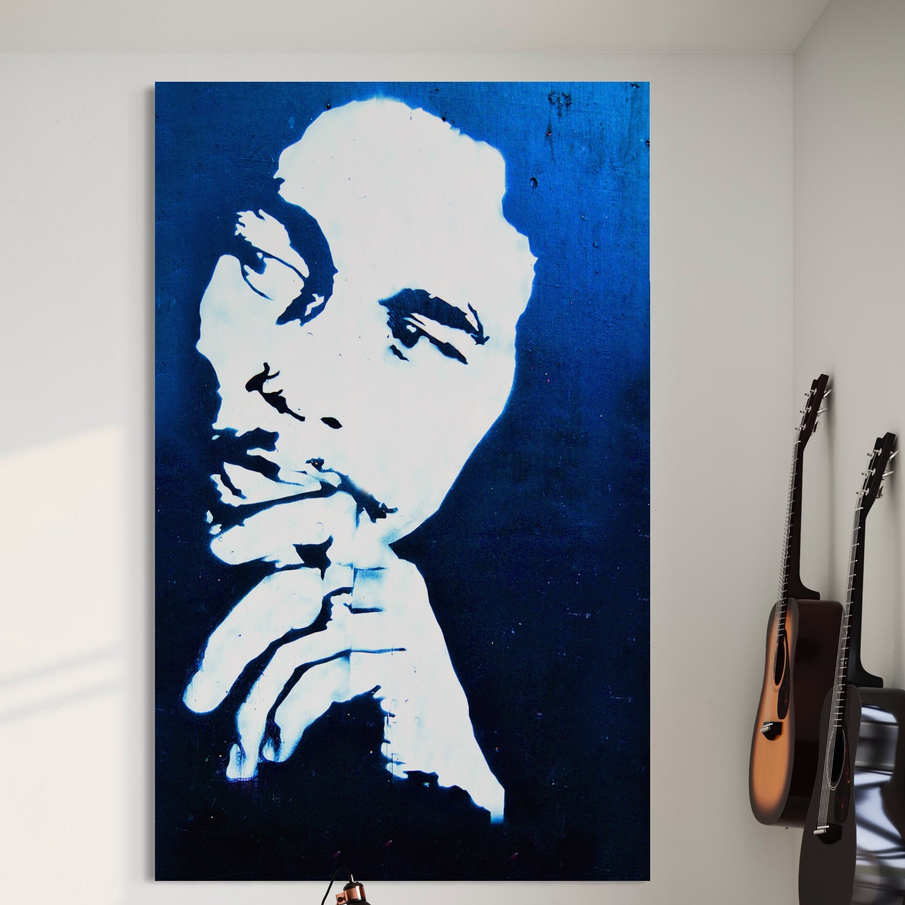 Tablou Canvas Premium LuxCanva® B1122, Bob Marley , Culori, Living, Cantaret, Jamaica, Dormitor, Portret, Reggae, Colorat