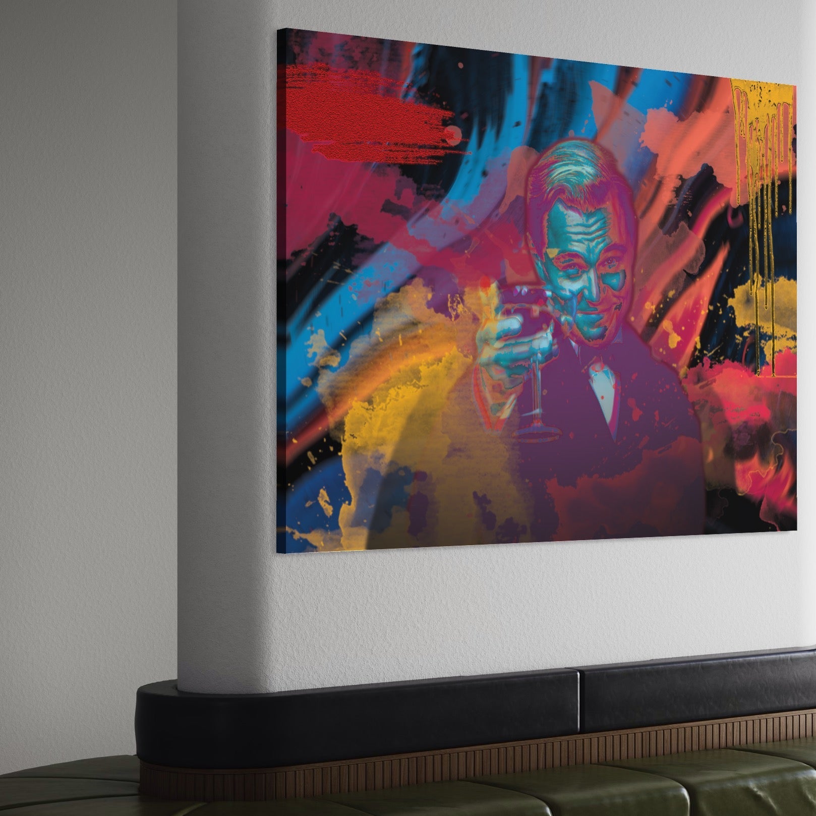 Tablou Canvas Premium LuxCanva® B1024 Marele Gatsby , Filme, Leonardo DiCaprio, Vedete, Filme, Culori Vibrante