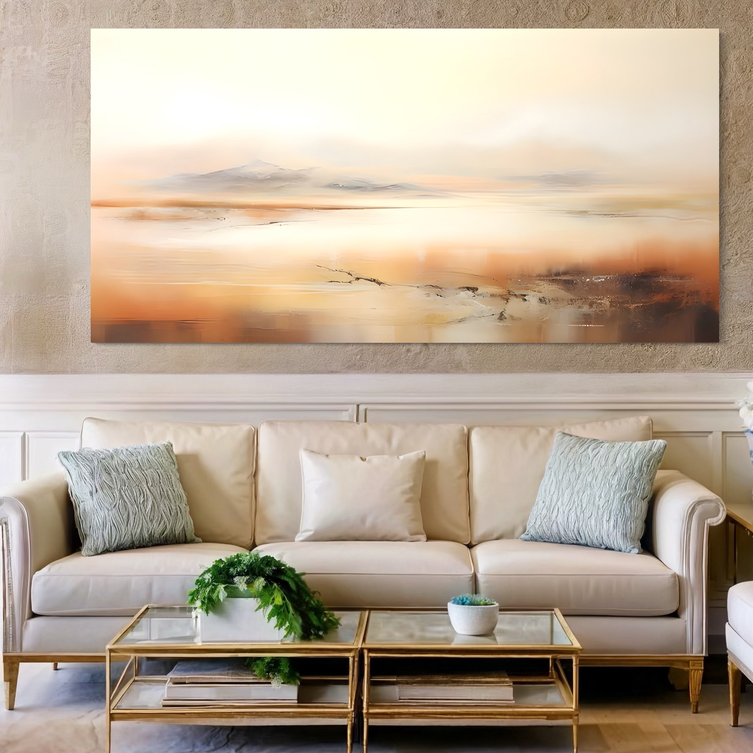 Tablou Canvas Premium LuxCanva® C1242 Walking To The Mountain , Relaxare, Living Room, Culori Vibrante