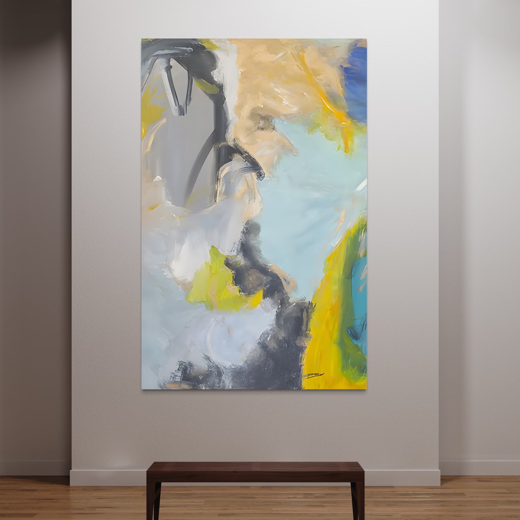 Tablou Canvas Premium LuxCanva® C1241 Calatorie In Spatiu , Relaxare, Living Room, Culori Vibrante