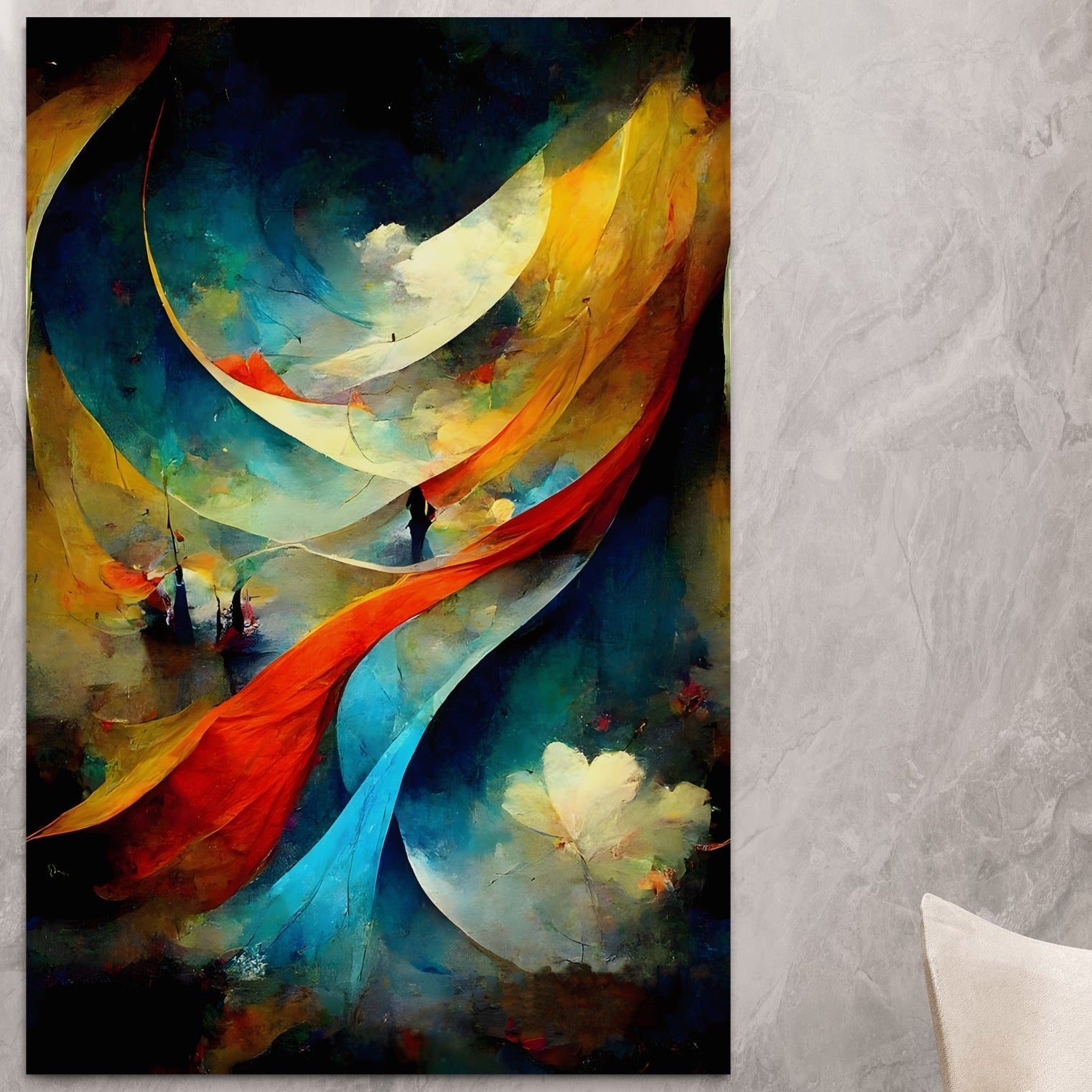 Tablou Canvas Premium LuxCanva® A1307, Sweet Dream ,  Living, Vise, Somn, Abstract, Dormitor, Culori Vibrante