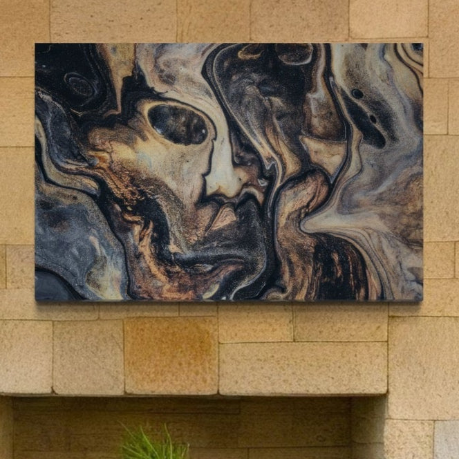 Tablou Canvas Premium LuxCanva® C1042, Abstract , Culori, Abstract, Office, Living Room, Relaxare, Culori Vibrante