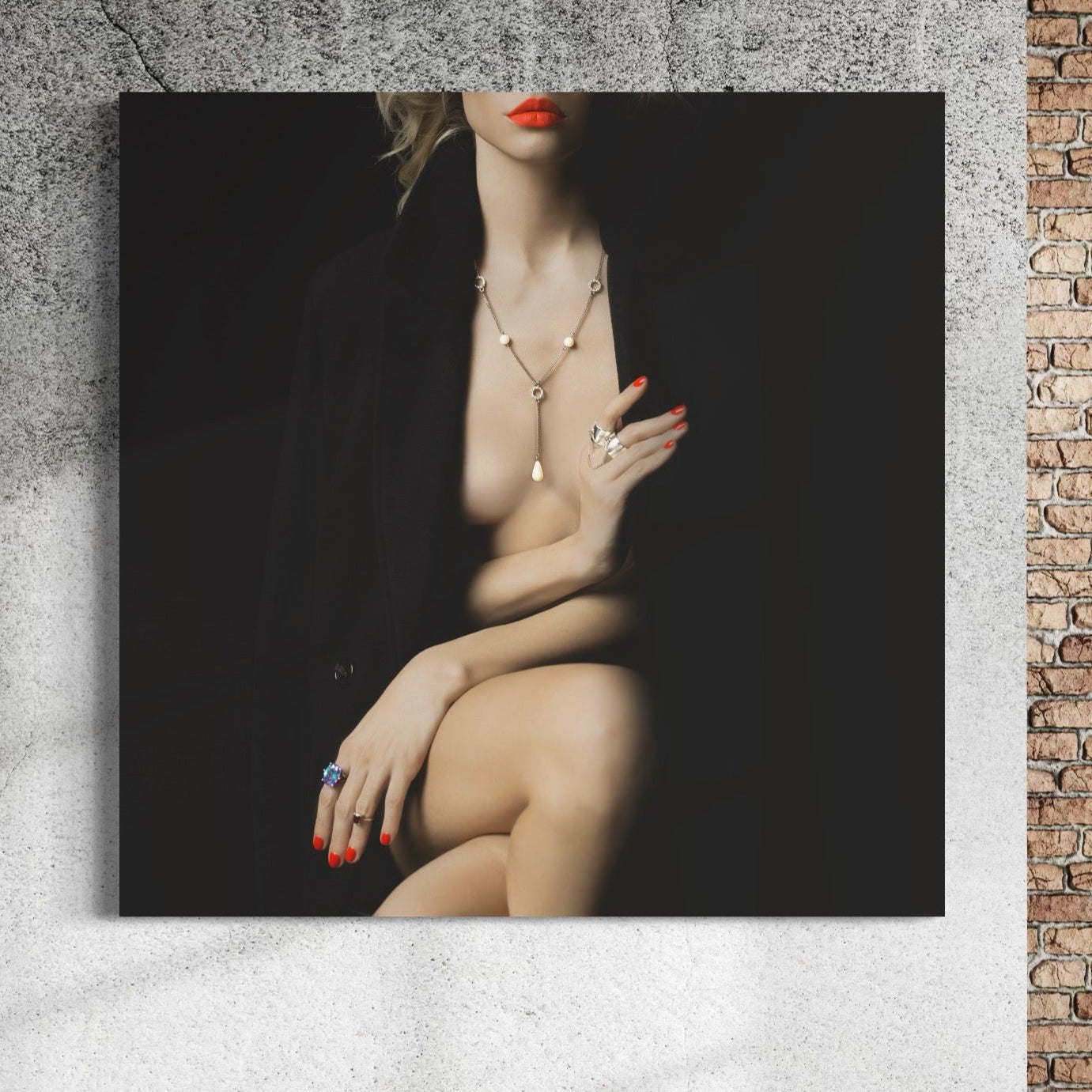 Tablou Canvas Premium LuxCanva® C1050, Sensual Women , Culori, Women, Sensuality, Living Room, Bedroom, Relaxare, Culori Vibrante