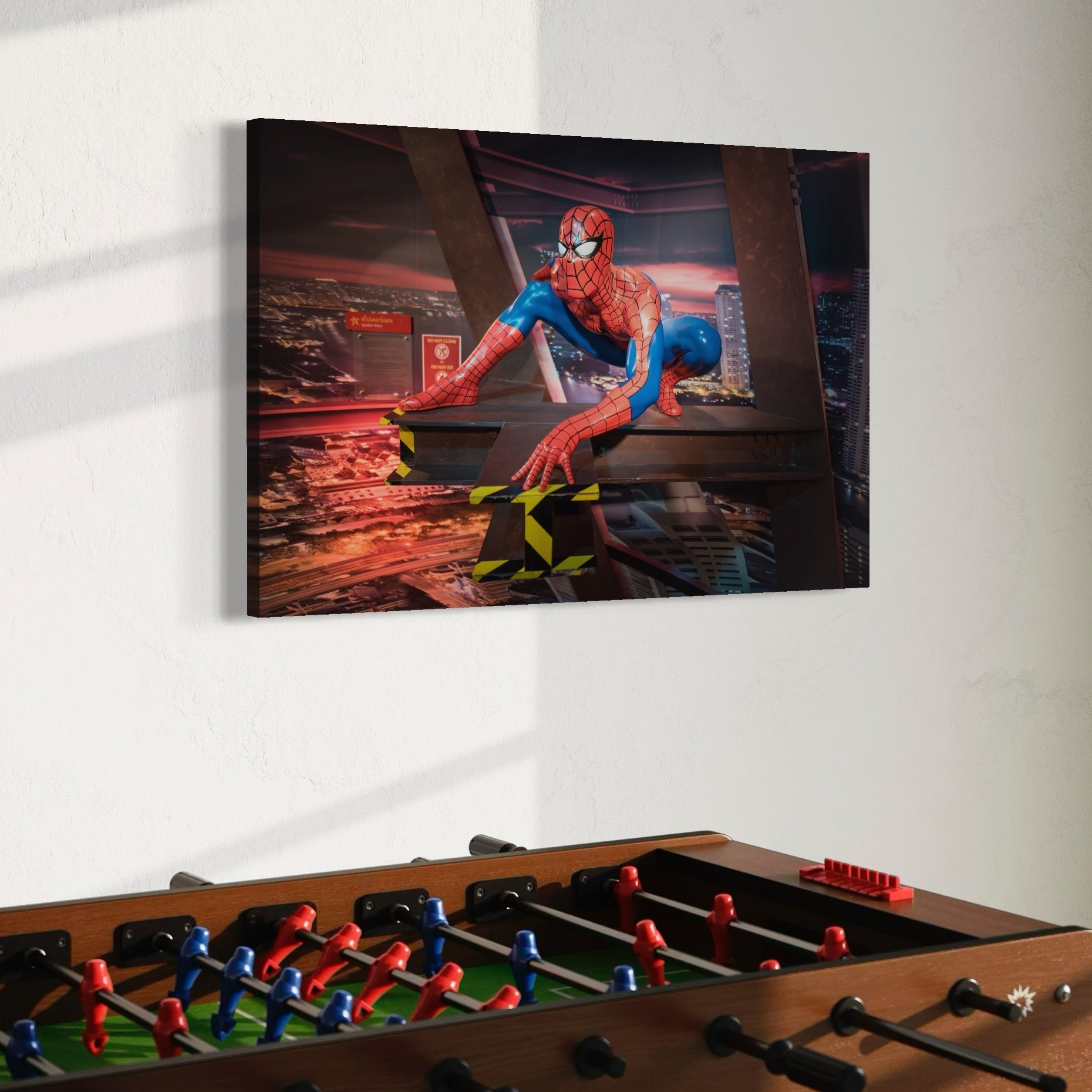 Tablou Canvas Premium, LuxCanva® C1077, Amazing Spider Man, Spider Man, Hero, Fantasy, Camera Copilului, Game Room, Relaxare, Culori Vibrante