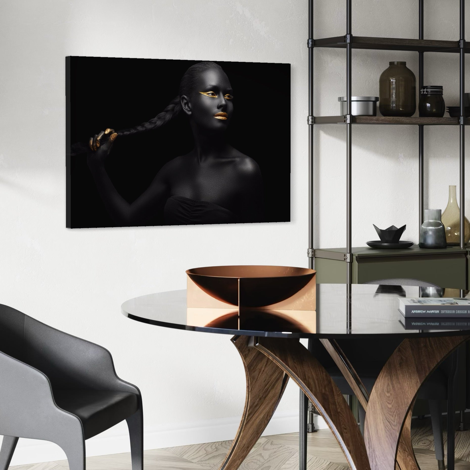 Tablou Canvas Premium LuxCanva® C1084, Frumusetea Femeii , Inspirational, Frumusete, Fata, Living Room, Bedroom, Relaxare, Culori Vibrante