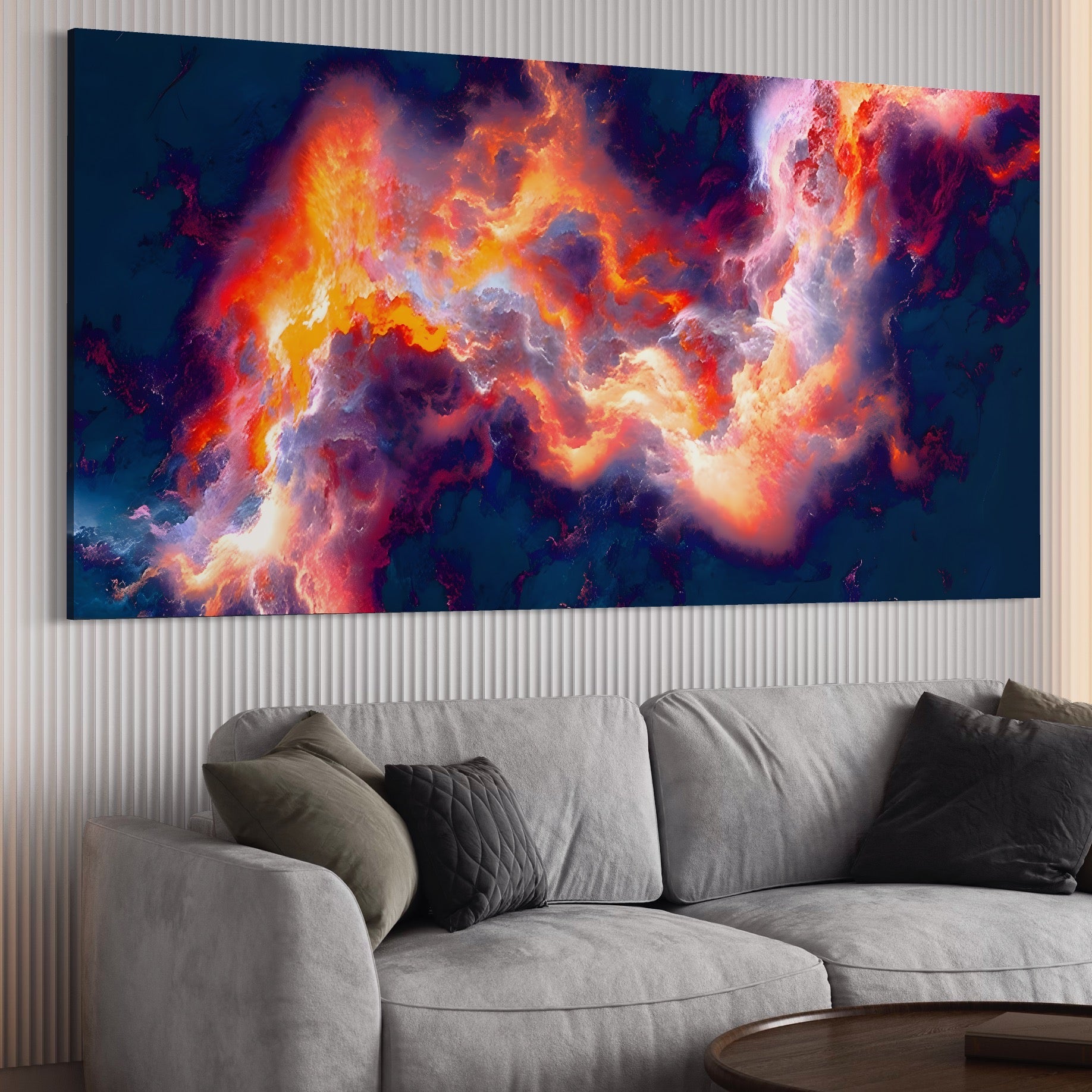 Tablou Canvas Premium LuxCanva® A1212, Colorful , Colorat, Multicolor, Abstract, Dormitor, Culori Vibrante