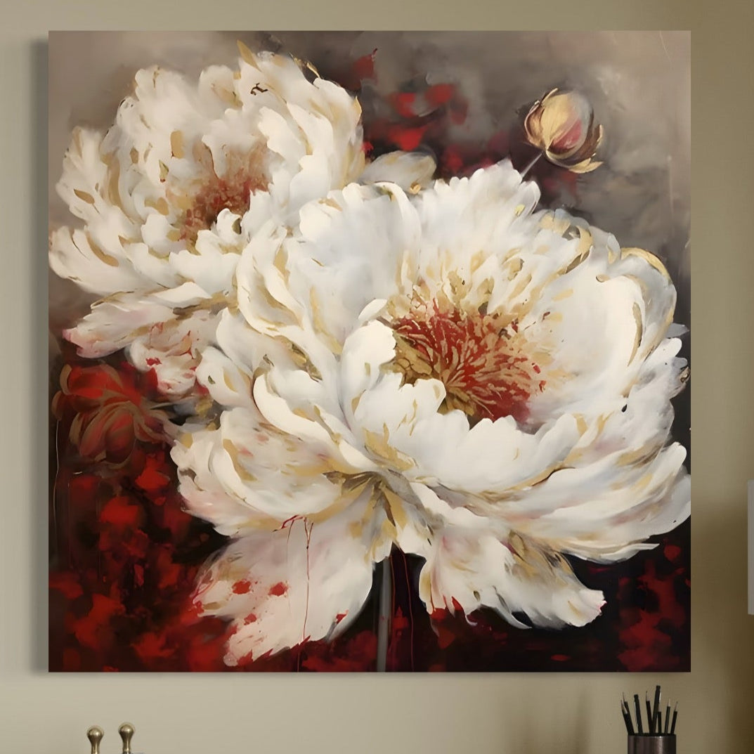 Tablou Canvas Premium LuxCanva® C1147, Frumusetea Florilor , Culori, Plante, Natura, Orhidee, Living Room, Relaxare, Culori Vibrante