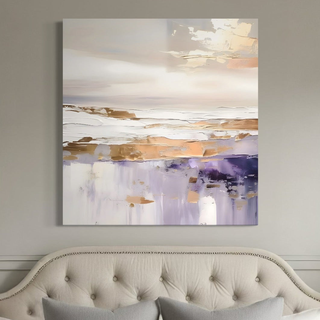 Tablou Canvas Premium LuxCanva® C1229, Abstract Waves Of The Sea , Culori, Decorativ, Living Room, Culori Vibrante