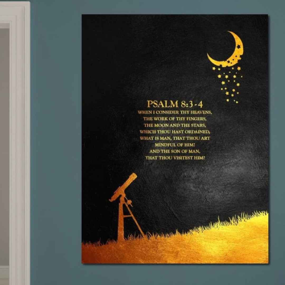 Tablou Canvas Premium LuxCanva® F1027, Cerul si Minunea Creatiei , Maretie, Cosmos, Creatie, Minune, Existenta, Living Room, Birou, Culori vibrante