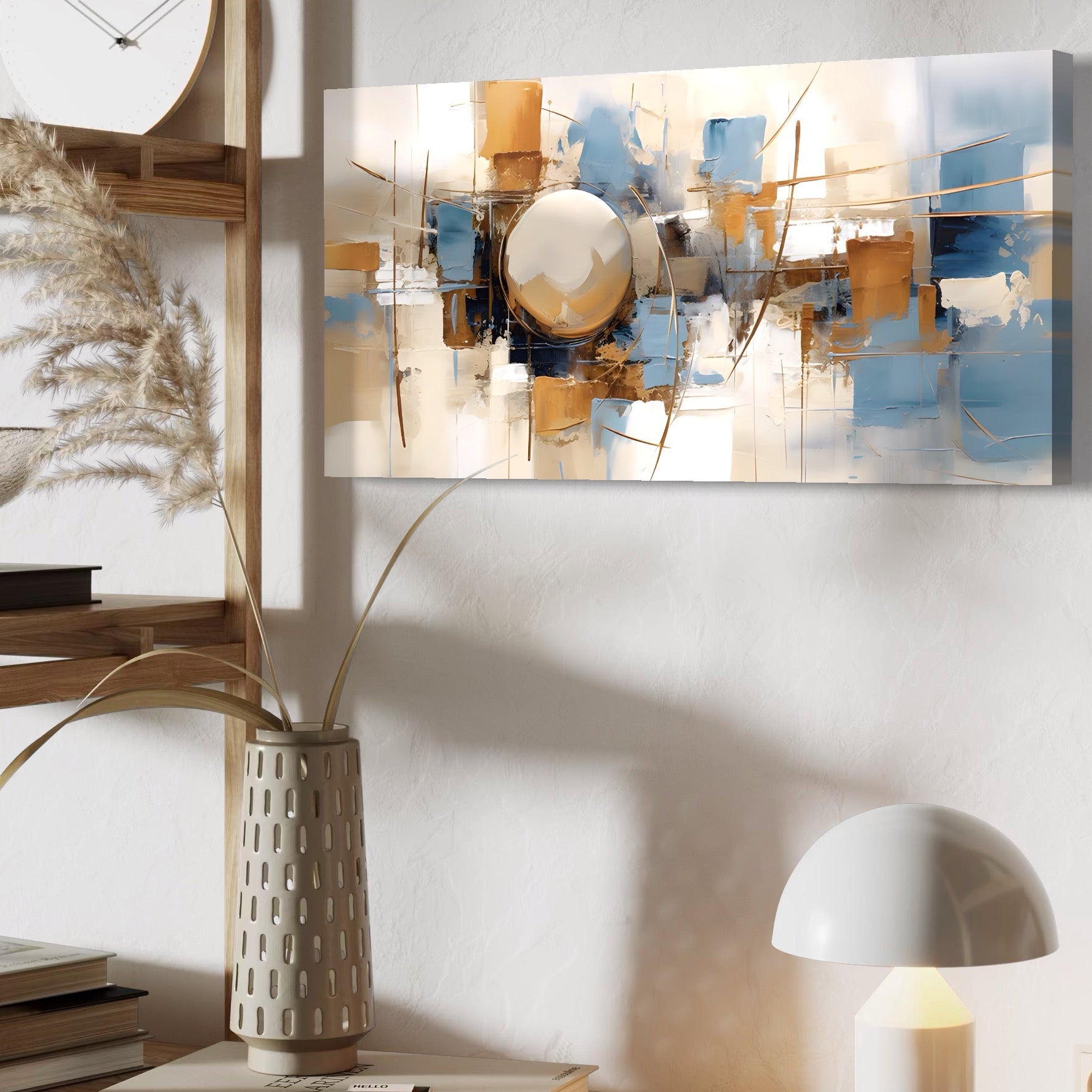 Tablou Canvas Premium LuxCanva® A1389, Sfera , Living, Univers, Decorativ, Arta Moderna, Dormitor, Culori Vibrante