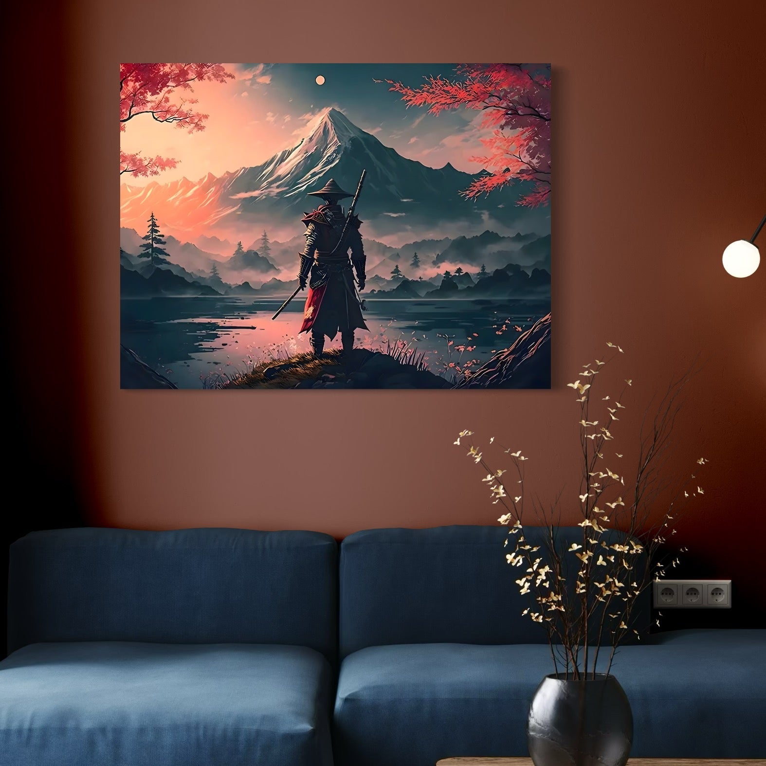 Tablou Canvas Premium, LuxCanva® C1261, The Way Of The Samurai, Relaxare, Living Room, Japonia, Culori Vibrante