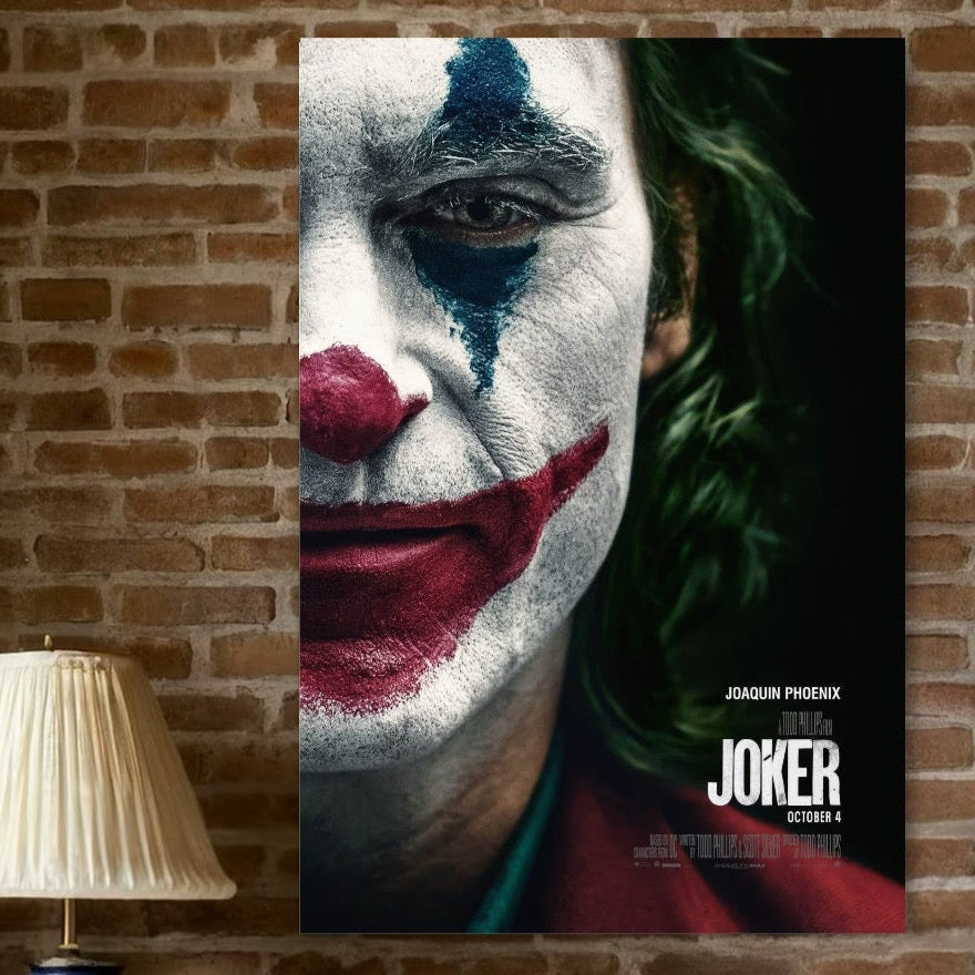 Tablou Canvas Premium, LuxCanva® A1326, Joker Movies, Living, Film, Thriller Psihologic, Personaj, Studio, Culori Vibrante