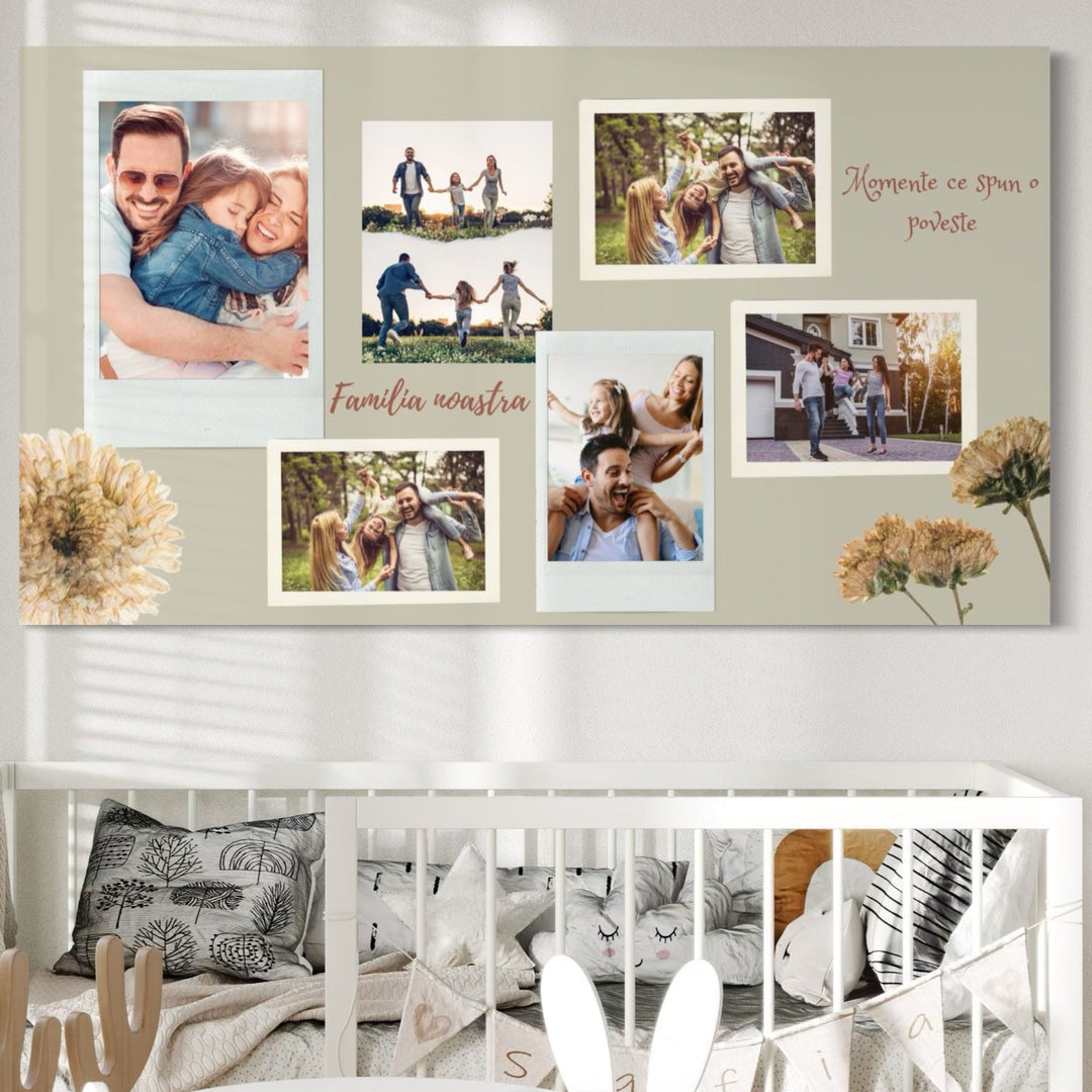 Tablou canvas cu tablou canvas cu poze de familie