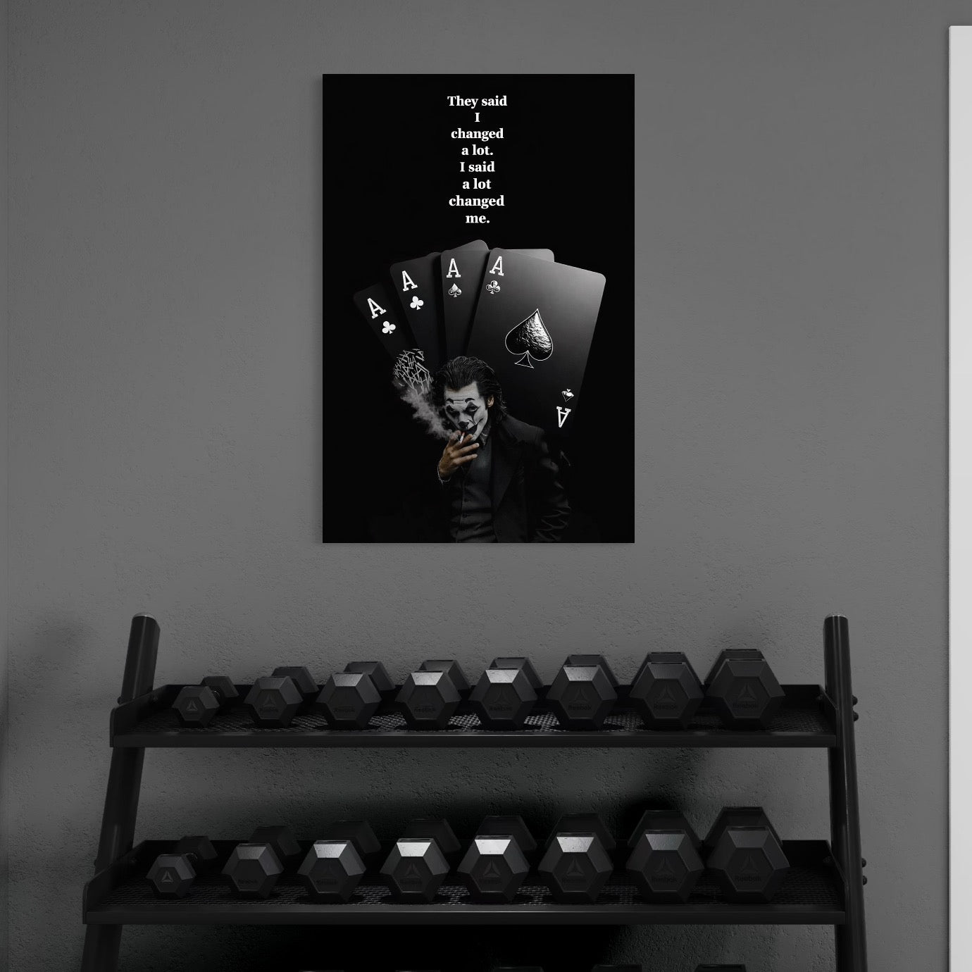 Tablou Canvas Premium, LuxCanva® Q1035, Cartile Destinului, Joc, Transformare, Carti, Poker, Joker, Noroc, Risc, Decizie, Birou, Dormitor