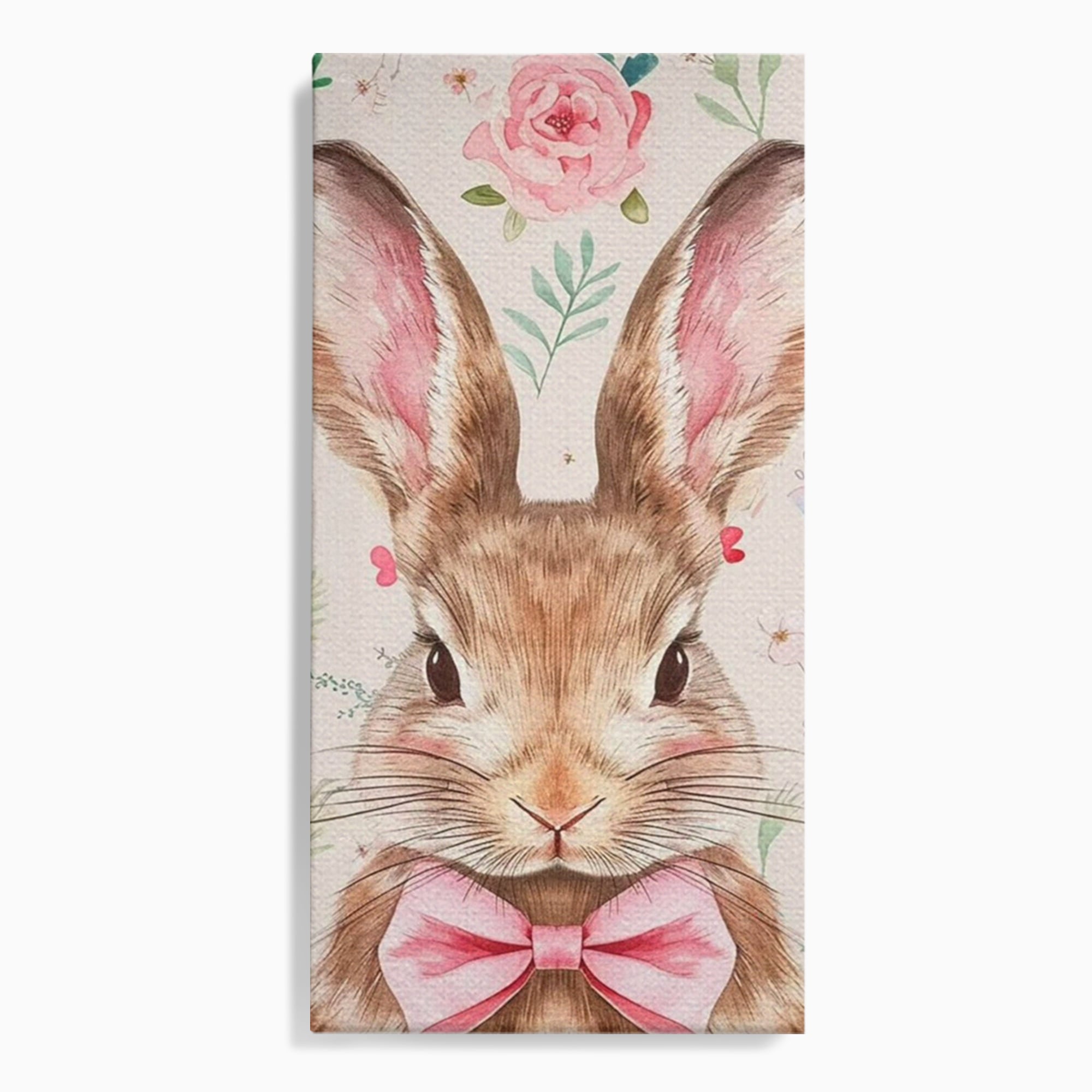 Tablou canvas cu tablou canvas cu iepure dandy, fara rama, pe sasiu de lemn