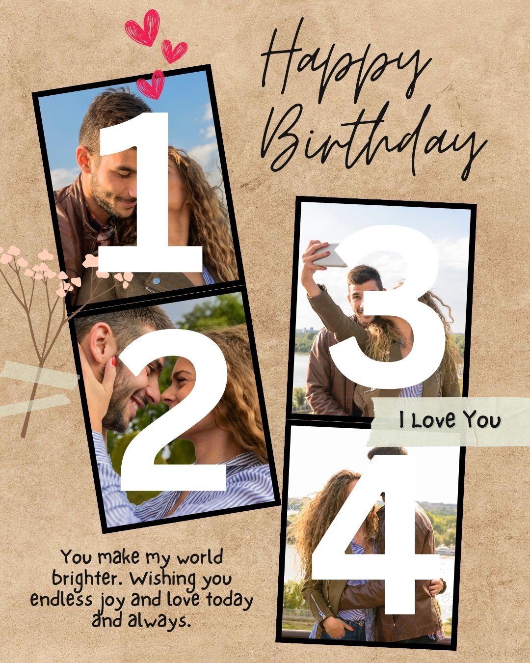 Tablou personalizat cu fotografii de cuplu, tablou canvas pentru perete