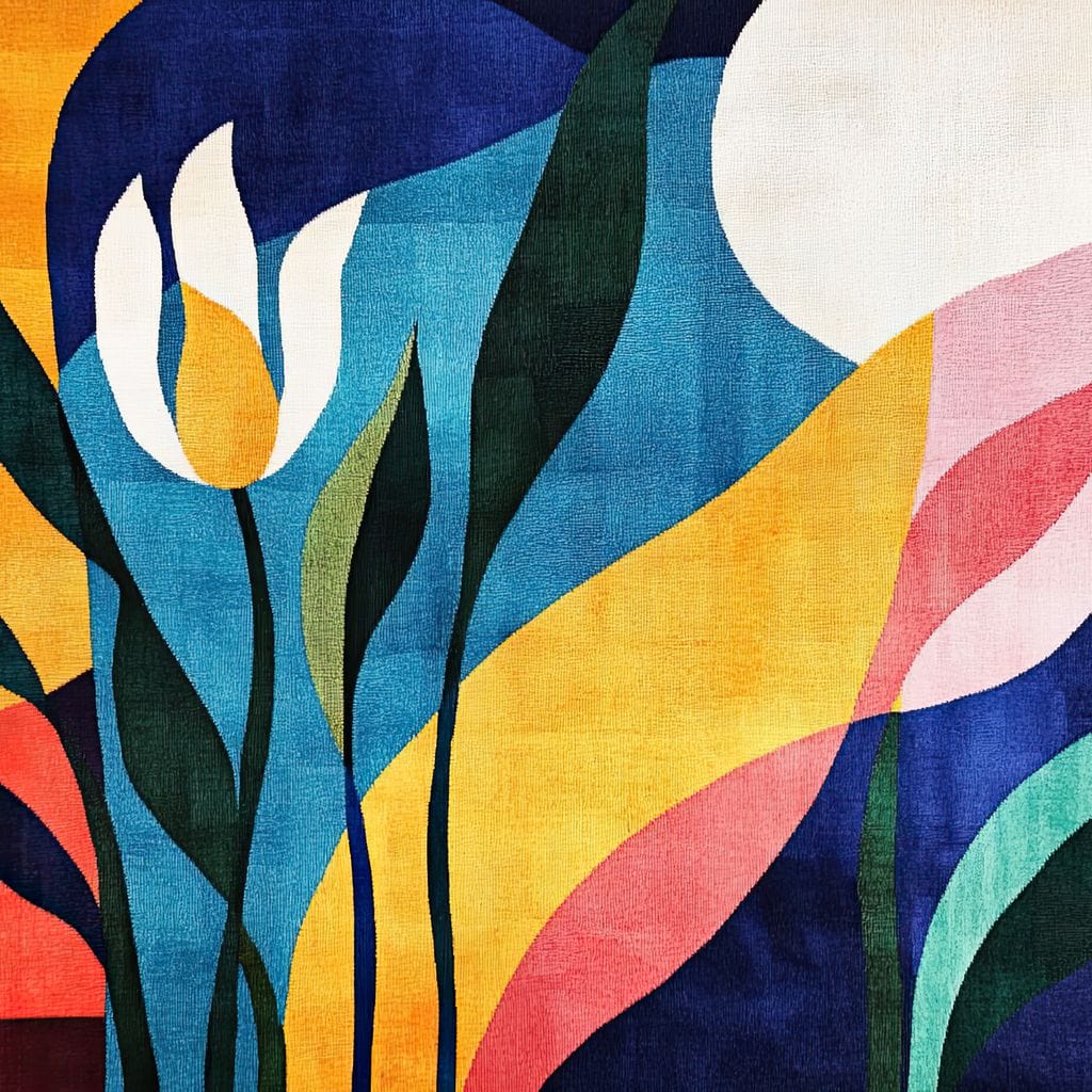 Tablou Canvas Premium, LuxCanva® J1010, Taine Florale, Peisaj, Vegetatie, Abstract, Flori, Modernism, Expozitie, Taine, Cer, Dans, Zbor, Gradina, Living, Dormitor