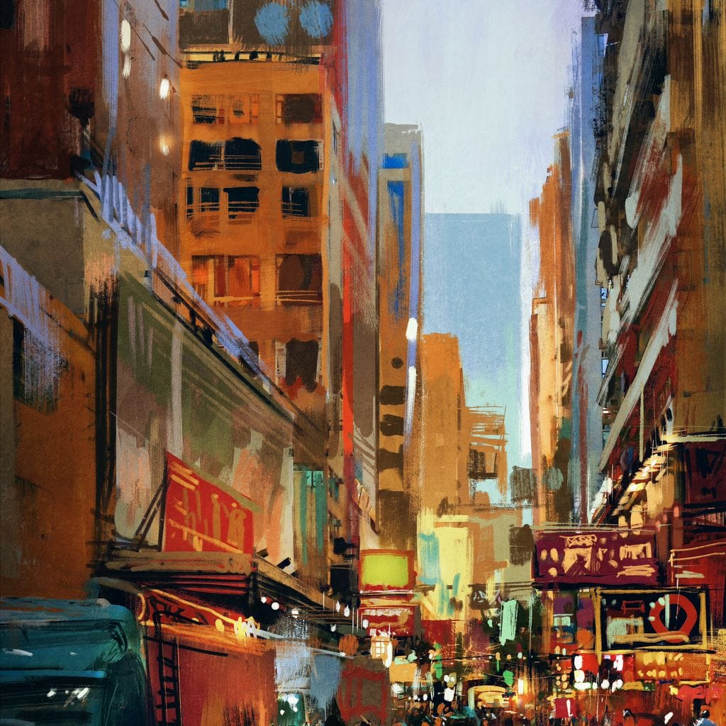 Tablou Canvas Premium, LuxCanva® O1014, Times Square in Culori, Freamat, Urban, Lumini, Strazi, Viata, Fericire, Populatie, Zgomot, Aglomerat, Nocturn, Masini, Metropola, Birou, Living, Dormitor