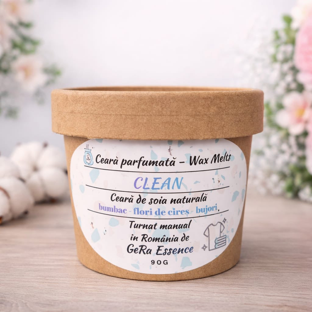 Recipient din carton cu ceara parfumata, tablou canvas pentru perete