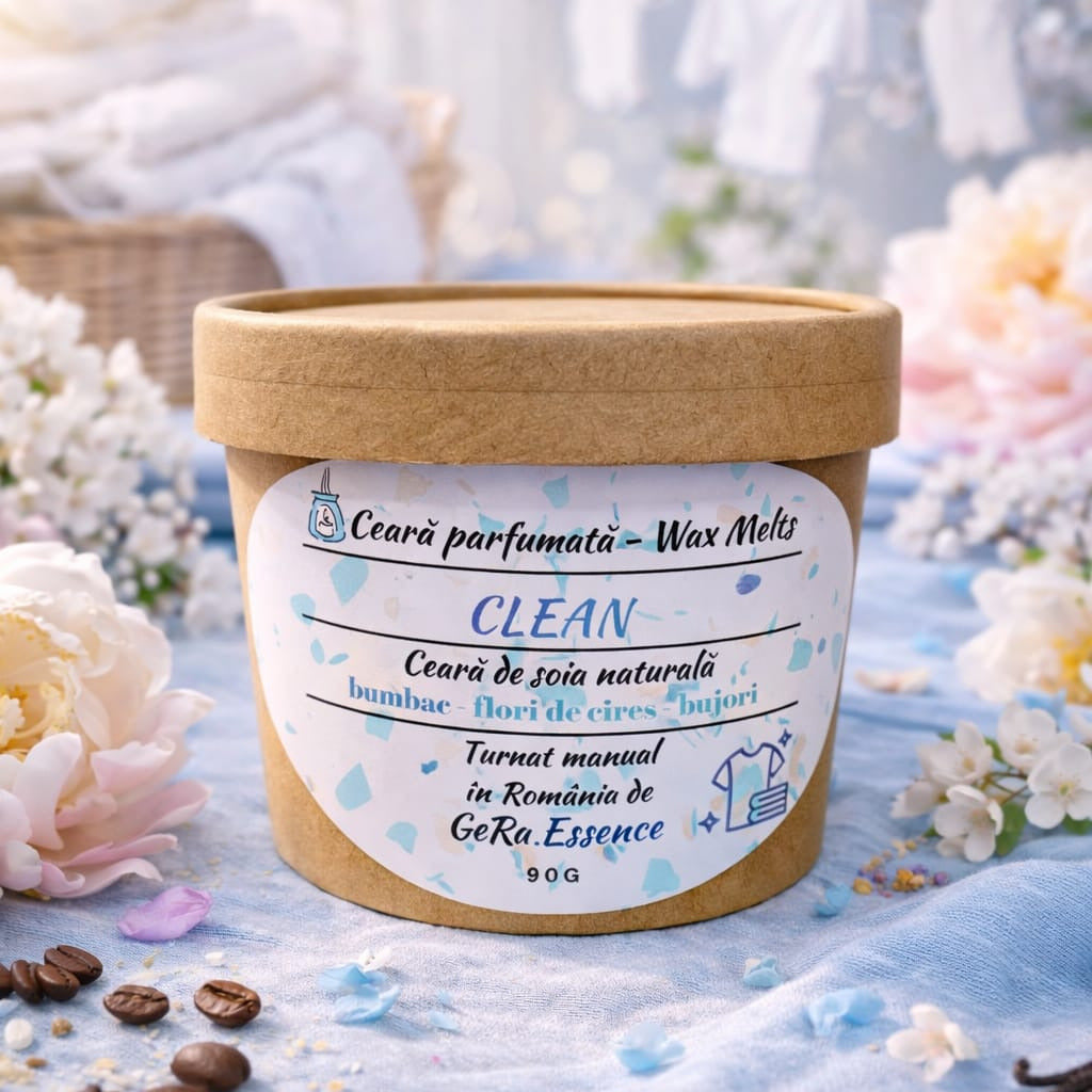 Tablou canvas decorativ cu recipient din carton cu ceara parfumata