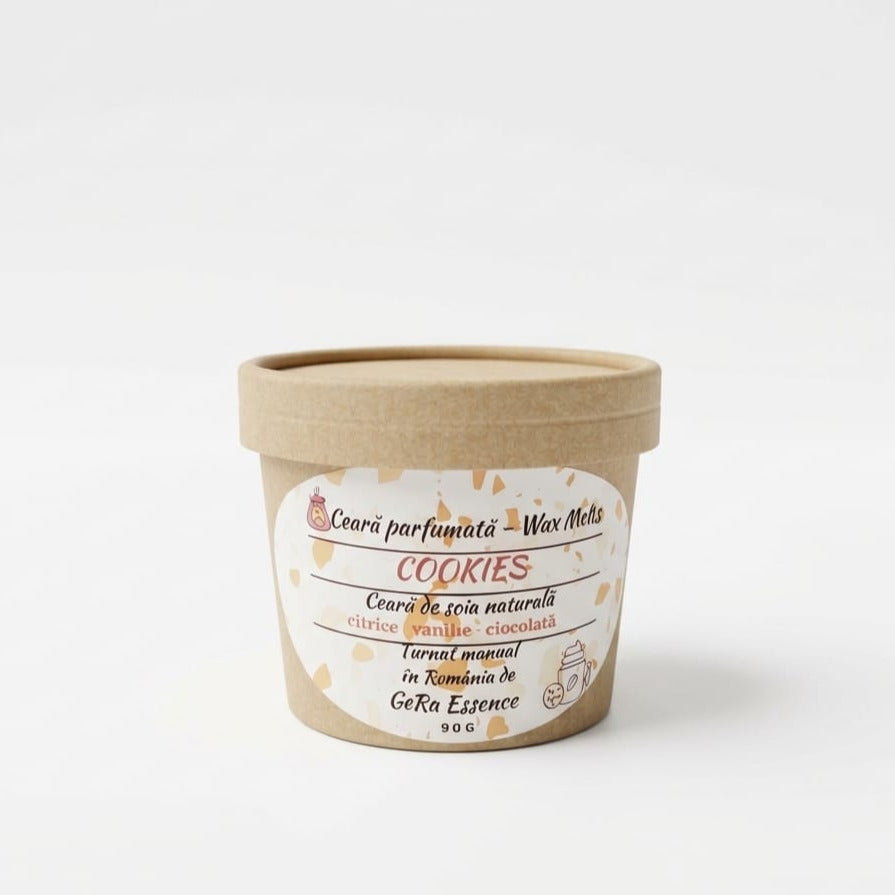 Tablou canvas cu recipient rotund cu ceara parfumata